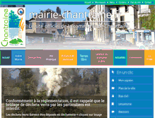 Tablet Screenshot of mairie-chantraine.fr